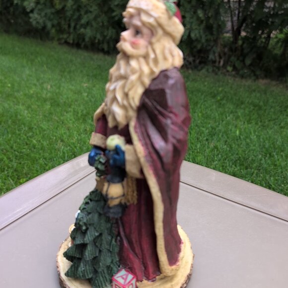 Vintage 1997 Resin Santa Decoration - Picture 4 of 4